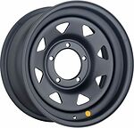 Off-Road-Wheels УАЗ 8x15 5x139.7 ET -19 Dia 110 Черный матовый