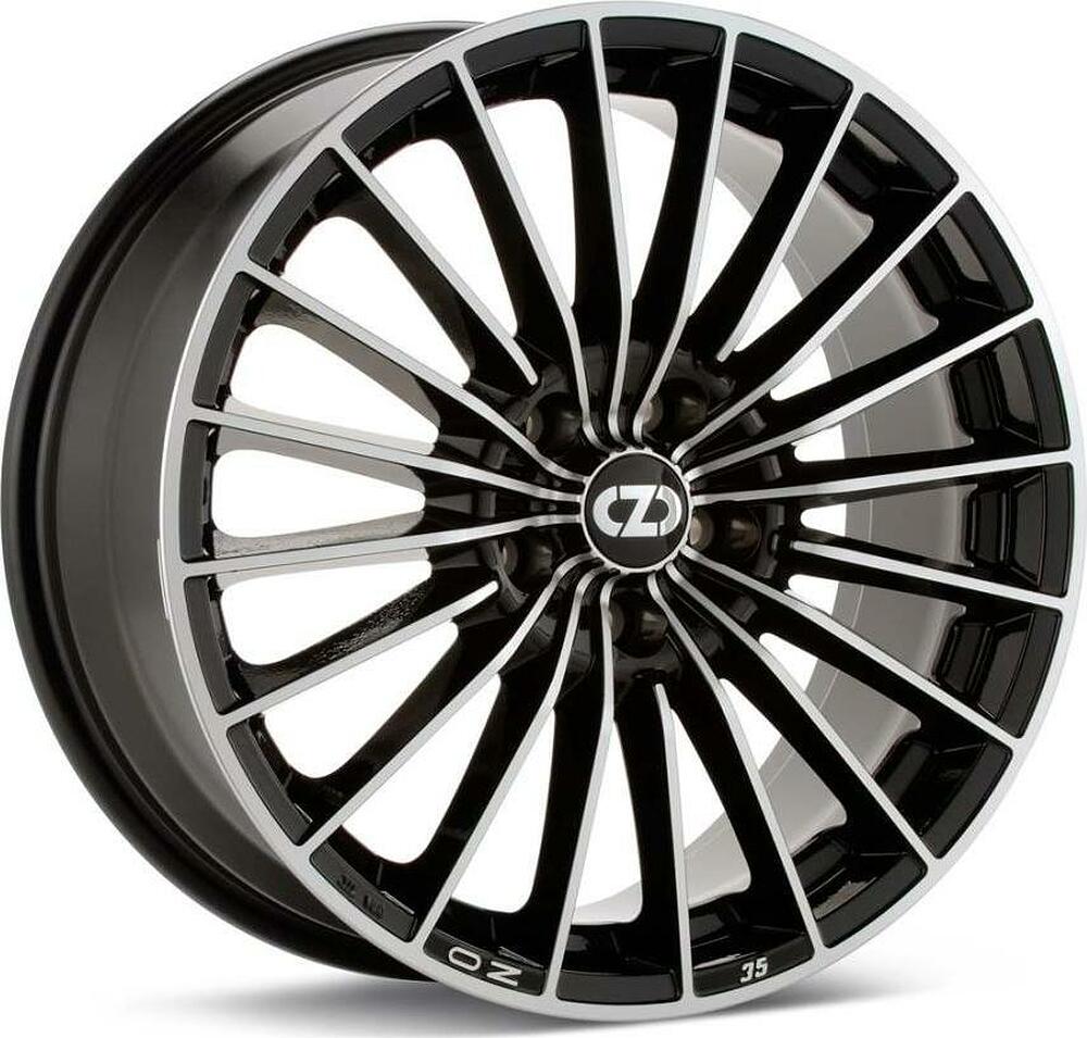 OZ Racing 35 Anniversary 7x17 4x108 ET 16 Dia 75 Black