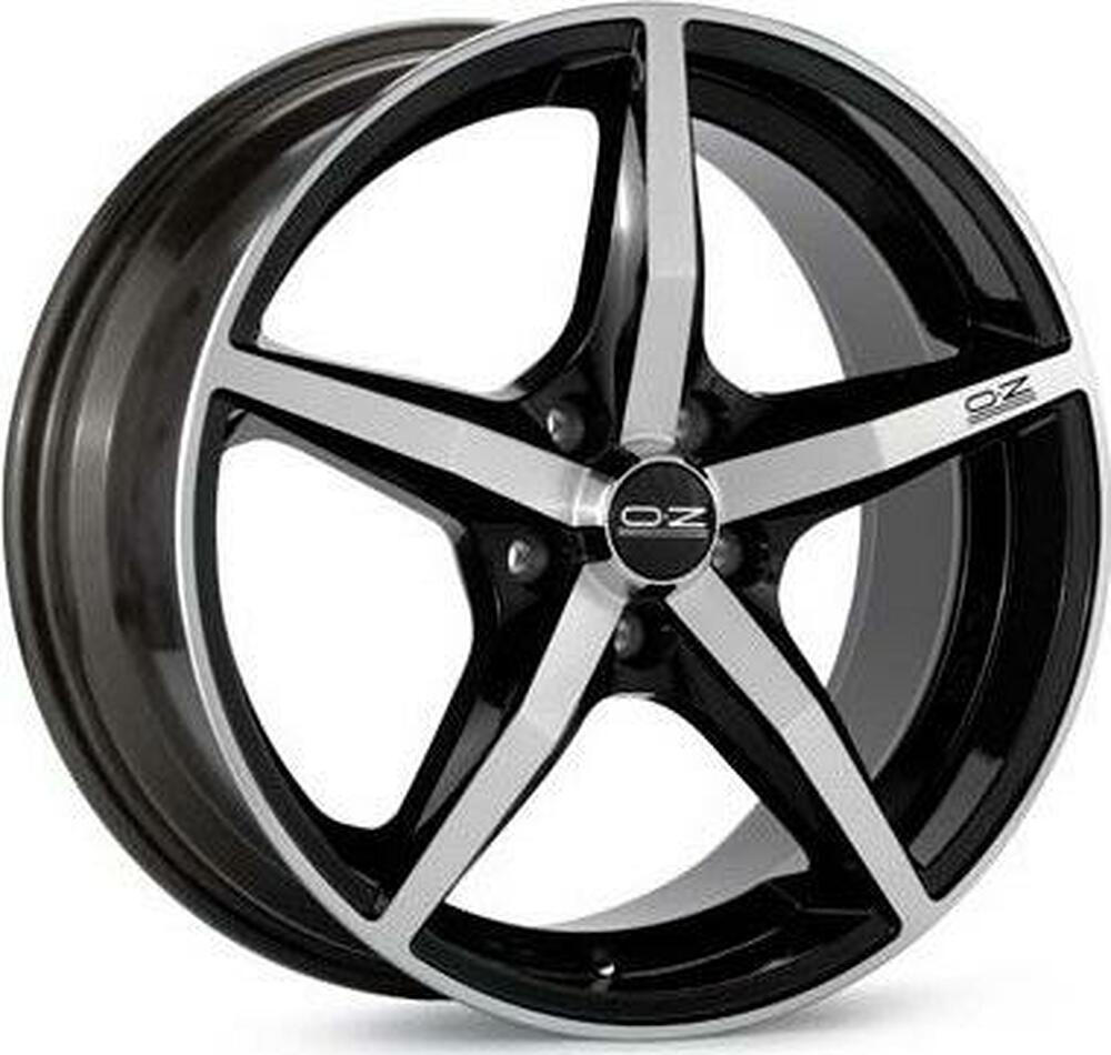 OZ Racing Canova 8x17 5x108 ET 38 Dia 75 Black