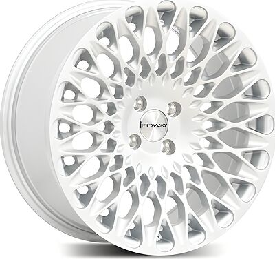 PDW 5424 9059 8x17 4x100 ET 30 Dia 60.1 silver