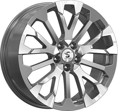 Premium Series КР003-01 7.5x19 5x114.3 ET 40 Dia 64.1 Diamond Gloss Graphite