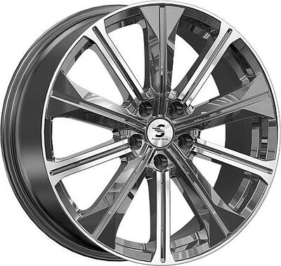 Premium Series КР013 Tiggo 8 Pro 7x19 5x108 ET 45 Dia 60.1 Diamond Gloss Graphite