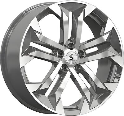 Premium Series КР015 (Volvo XC60) 7.5x19 5x108 ET 50 Dia 63.35 Diamond Gloss Graphite