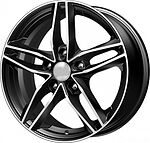 Racing Wheels RW-05 КС689 6.5x16 5x114.3 ET 45 Dia 67.1 BK/FP