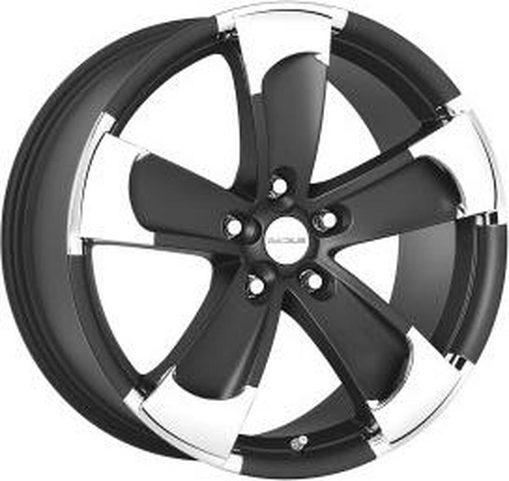 Radius R14 8.5x19 5x114.3 ET 38 Dia 75 Matt Black