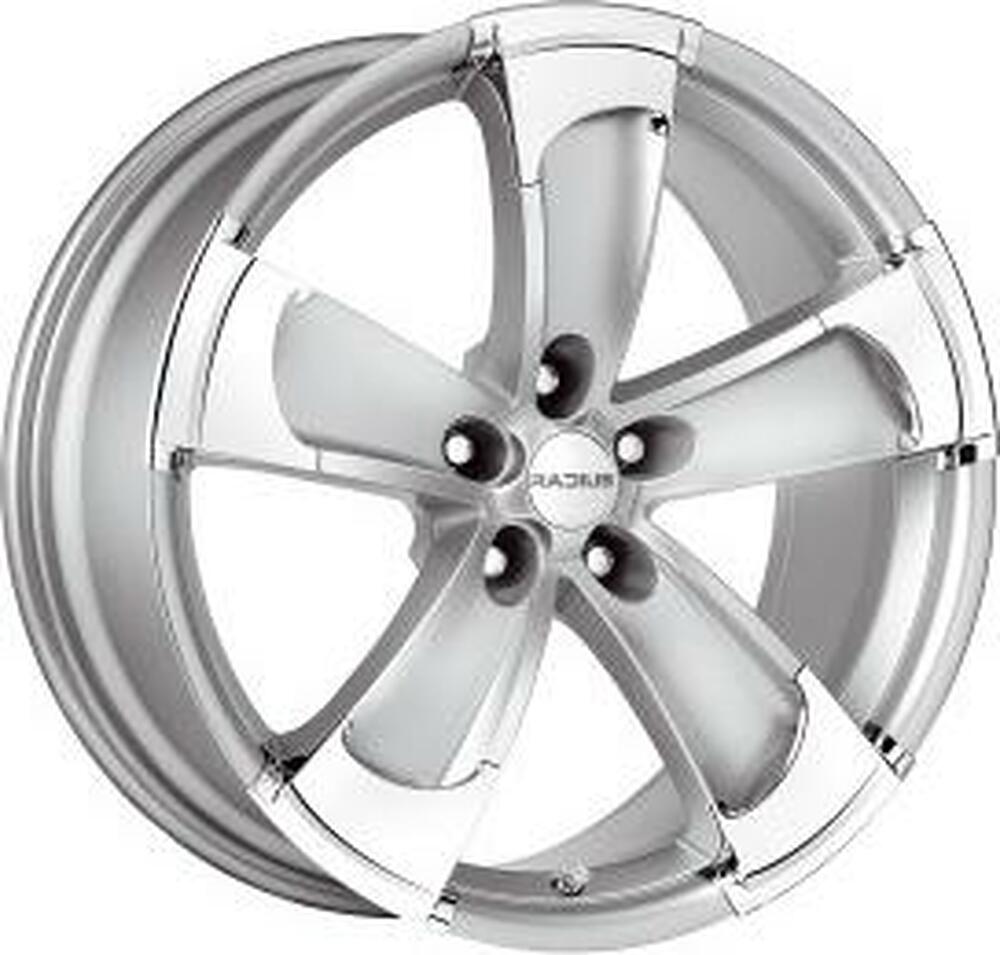 Radius R14 8x18 5x114.3 ET 45 Dia 75 Satin Silver
