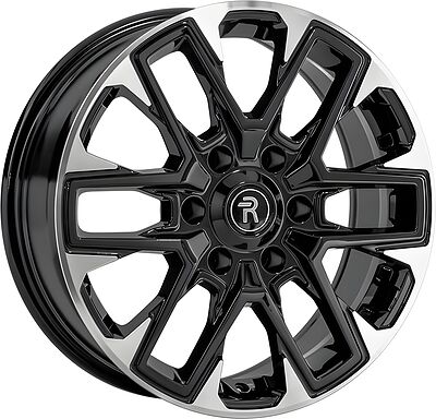 Replay TY450 7.5x18 6x139.7 ET 25 Dia 106.1 BK