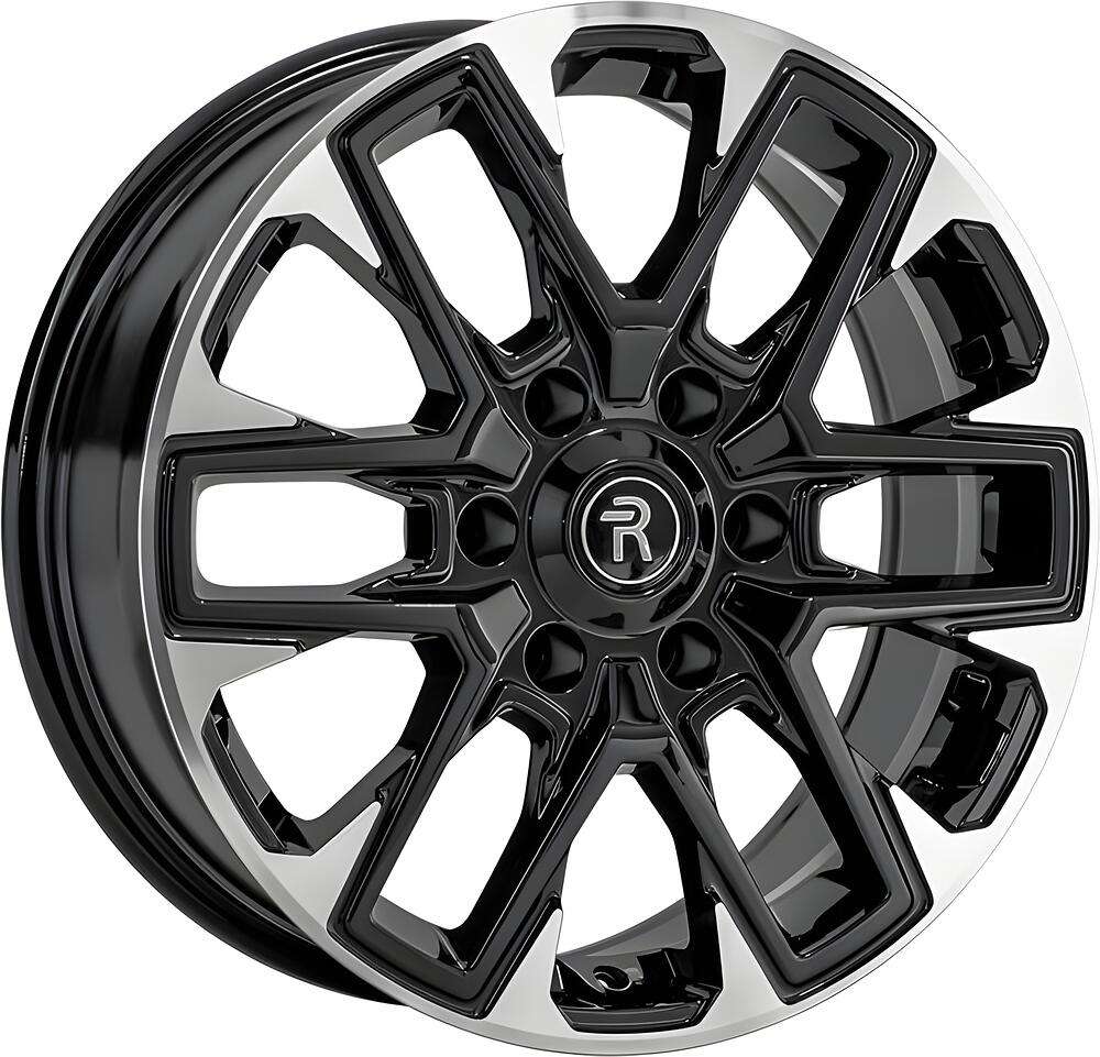 Replay TY450 7.5x18 6x139.7 ET 25 Dia 106.1 BK