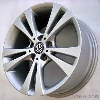 Replica 748501 7.5x17 5x112 ET 42 Dia 57.1 silver