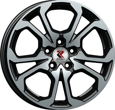 RepliKey Arkana R242 6.5x17 5x114.3 ET 50 Dia 66.1 BK/FP