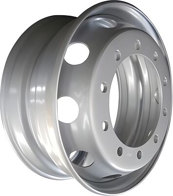 Royal Spin 10/335/281/130 11x19 10x335 ET 130 Dia 281 silver