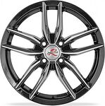 RST R076 6x16 4x100 ET 48 Dia 60.1 BK/FP