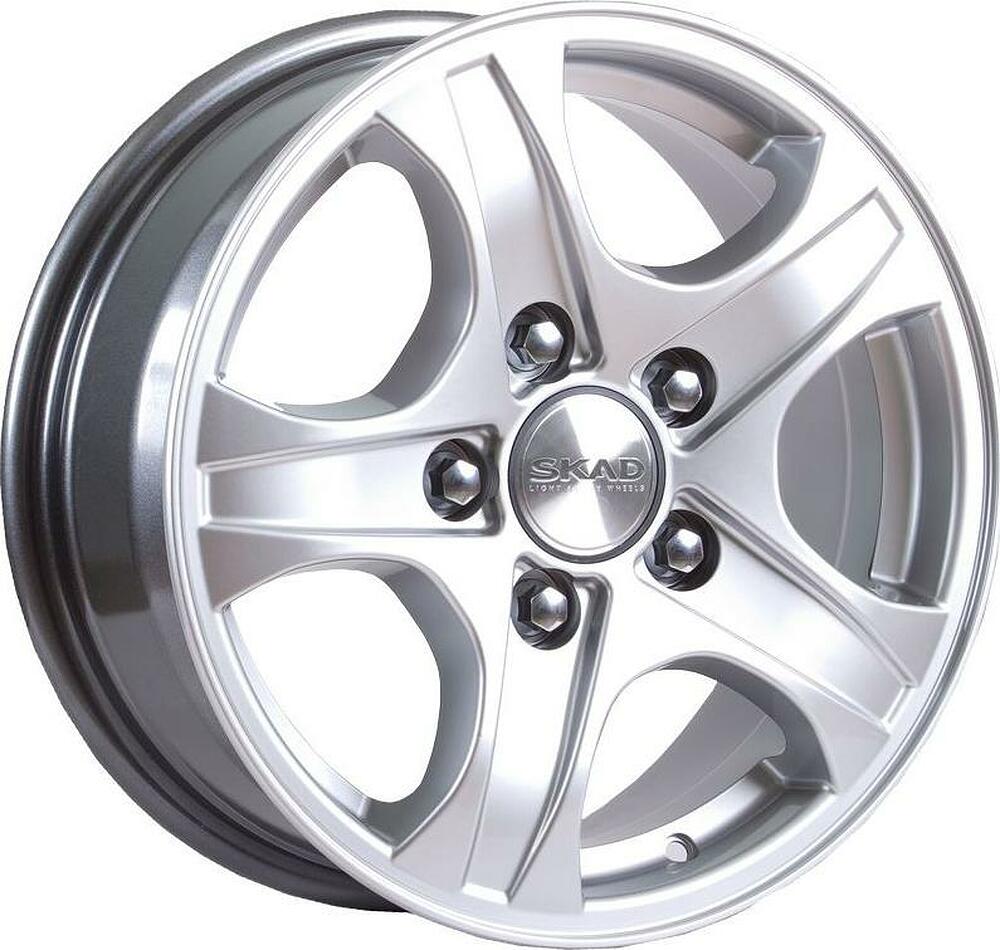 Скад Калипсо 6.5x16 5x139.7 ET 43 Dia 98.5 бархат-новый
