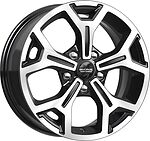 Скад KL-318 6.5x16 5x114.3 ET 50 Dia 67.1 черный бархат Скад KL-318 6.5x16 5x114.3 ET 50 Dia 67.1 черный бархат
