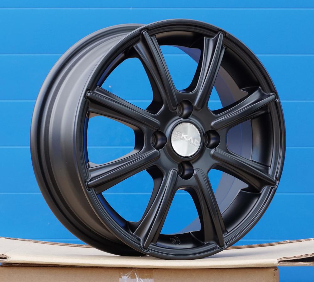 Скад Монако 5.5x14 4x100 ET 38 Dia 67.1 черный бархат