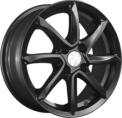 Скад Осака 6x15 4x100 ET 37 Dia 60.1 черный матовый