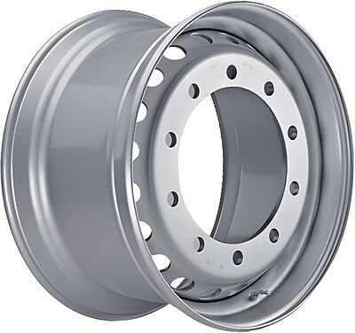 SRW 10/285/220/120 11.75x22.5 10x285.75 ET 120 Dia 220 Silver