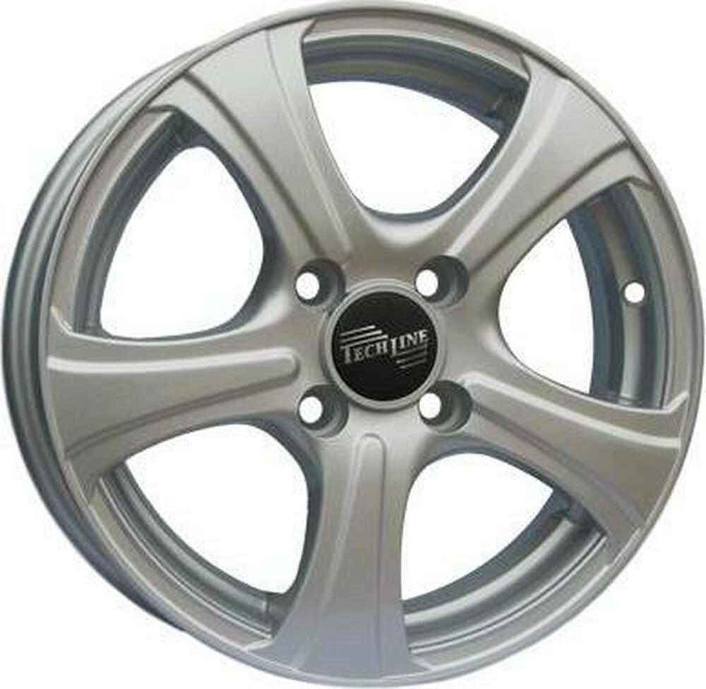 Tech Line TL405 5x14 4x100 ET 45 Dia 67 Silver