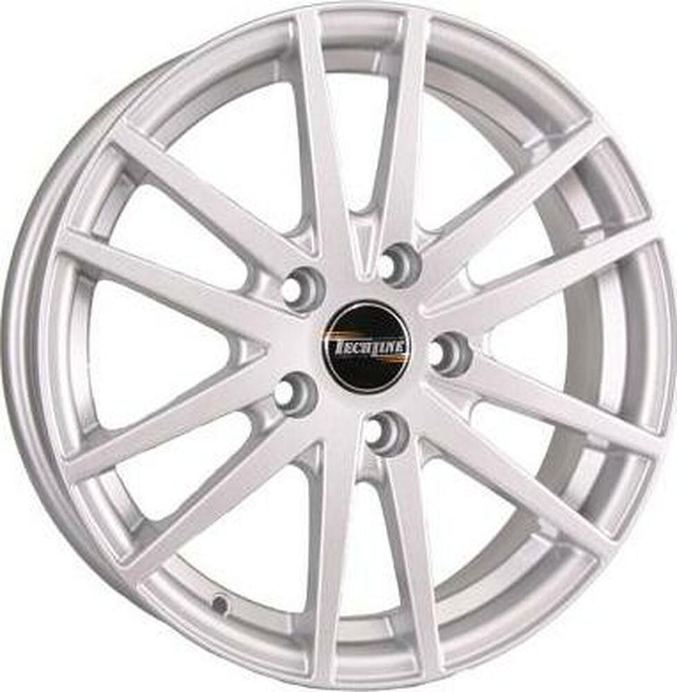 Tech Line TL435 5x14 4x100 ET 43 Dia 67 Silver