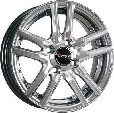 Tech Line TL529 6x15 5x112 ET 38 Dia 66.6 BL