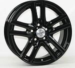 Tech Line TL529 6x15 5x100 ET 38 Dia 57.1 BL Tech Line TL529 6x15 5x100 ET 38 Dia 57.1 BL