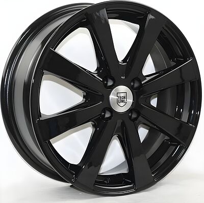 Tech Line TL634 6x16 4x100 ET 37 Dia 60.1 BL