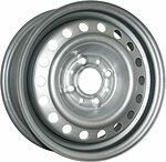 Trebl 53A49A 5.5x14 4x100 ET 49 Dia 56.6 SILVER Trebl 53A49A 5.5x14 4x100 ET 49 Dia 56.6 SILVER