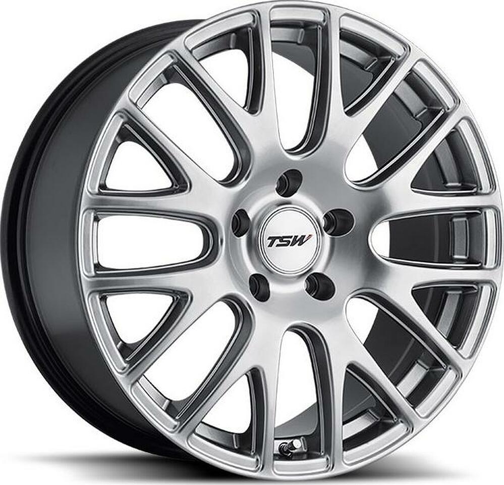TSW Mugello 8x17 5x112 ET 45 Dia 72 hyper silver