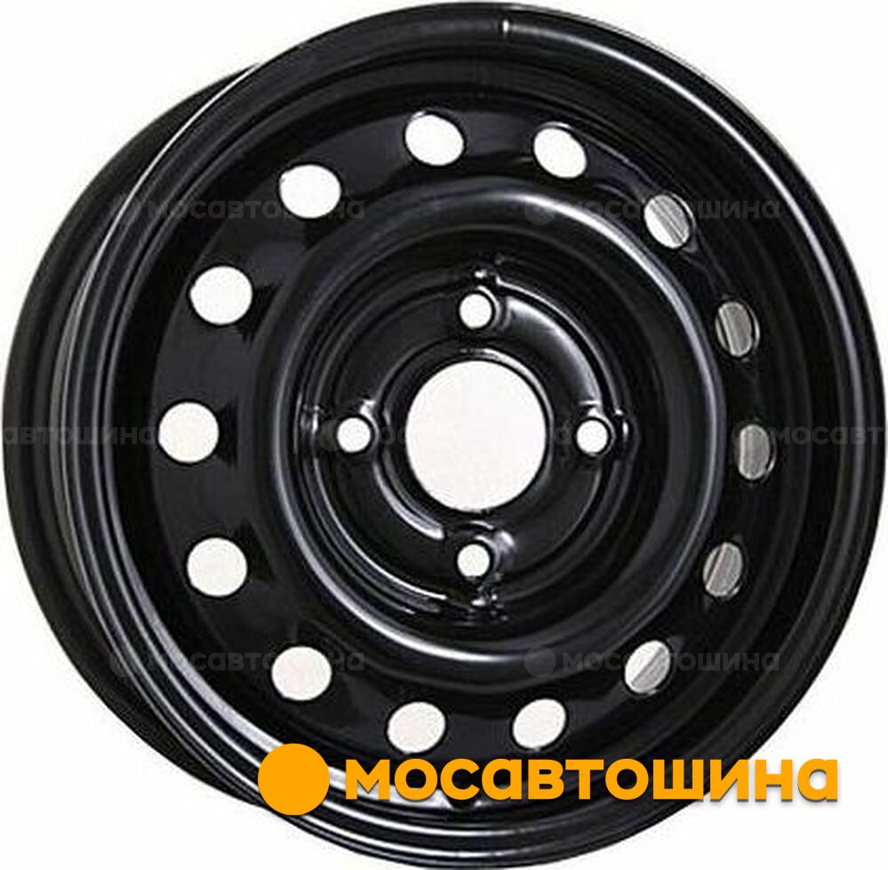 Купить ТЗСК Hyundai Solaris, Kia Rio 6x15/4x100 ET 48 Dia 54.1 черный