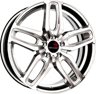 Vector B199 6.5x17 5x114.3 ET 40 Dia 66.1 сильвер