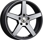 Vector B261 7x17 4x100 ET 45 Dia 67.1 черный алмаз