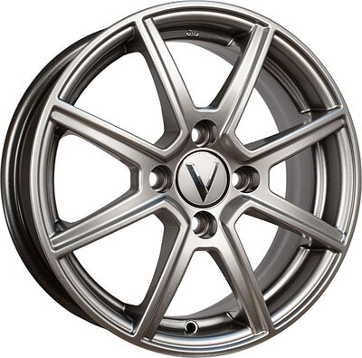 Vector K101 5.5x14 4x100 ET 43 Dia 60.1 сильвер S