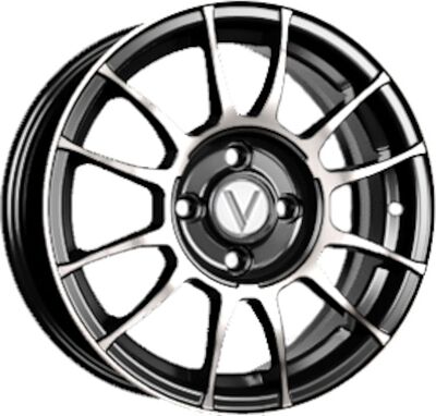 Vector K37 6x14 4x100 ET 38 Dia 67.1 сильвер S