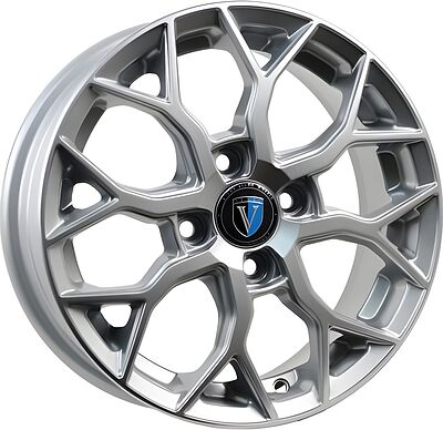 Venti 1719 7x17 5x114 ET 37 Dia 66 Silver