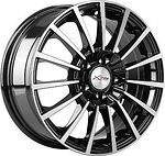 X'trike X-106 6.5x15 5x108 ET 50 Dia 63.35 BK/FP