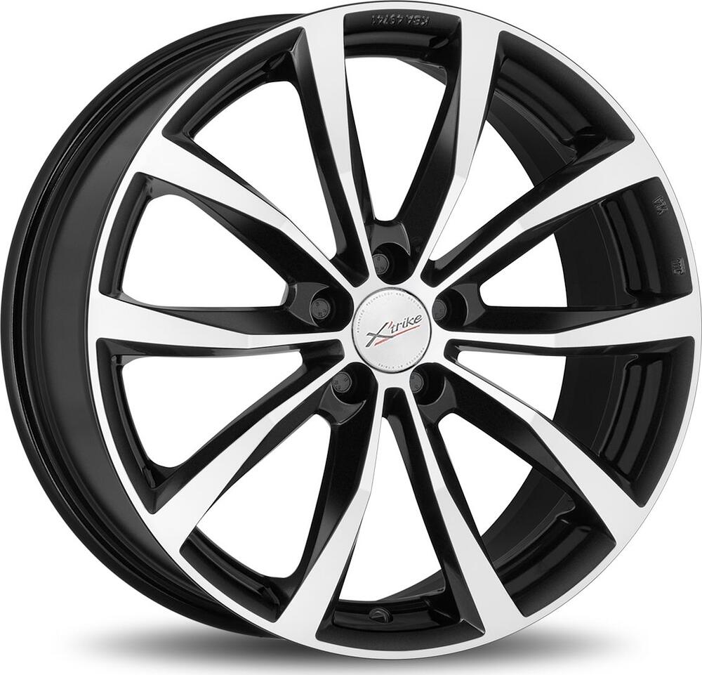 X'trike X-138 7x18 5x112 ET 41 Dia 66.6 BK/FP