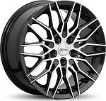 X'trike X-143 6.5x16 5x112 ET 46 Dia 57.1 BK/FP X'trike X-143 6.5x16 5x112 ET 46 Dia 57.1 BK/FP