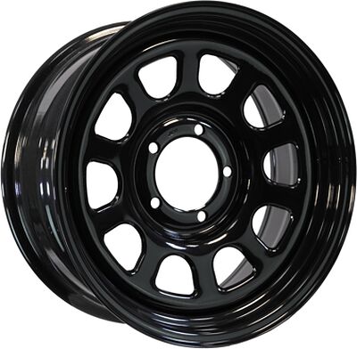 Zepp 4x4 УАЗ, ГАЗ Соболь, Dodge Ram 1500 Semicircle 8x18 5x139 ET 20 Dia 110 Gloss Black