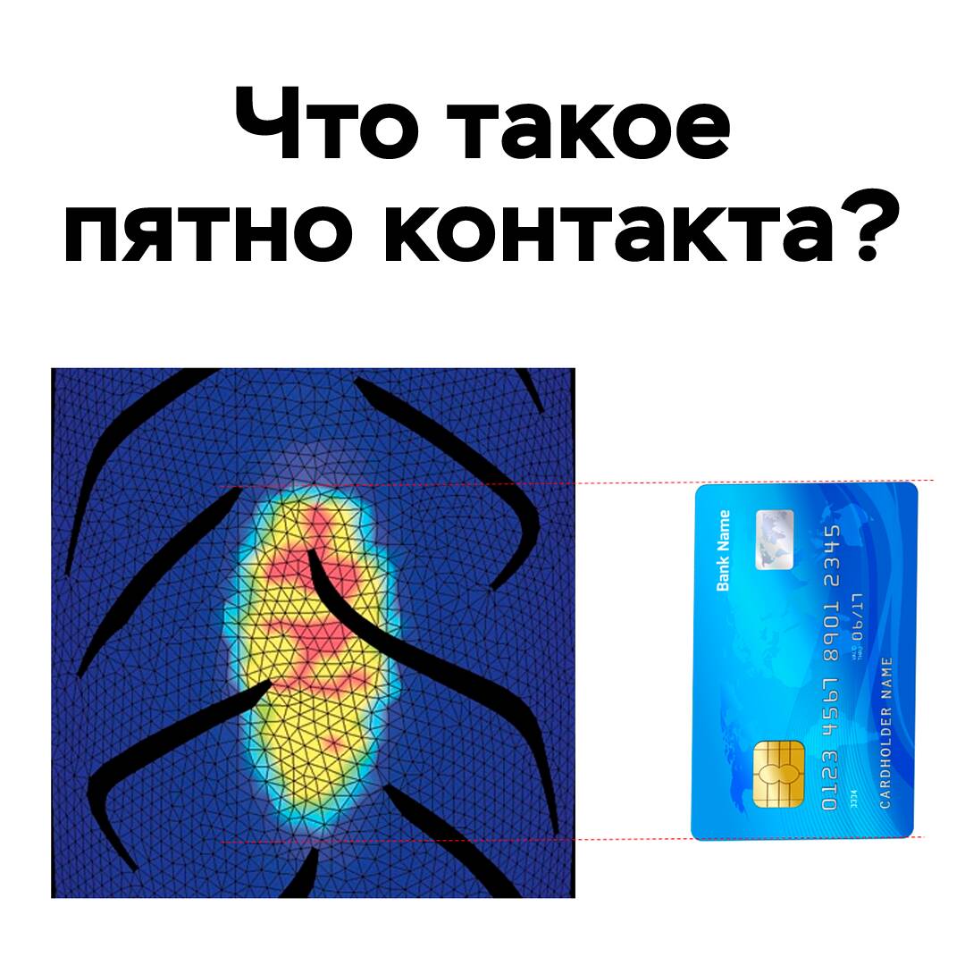 Что такое пятно контакта шины?