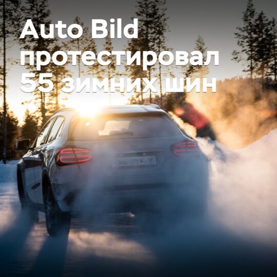 Auto Bild протестировал 55 зимних шин