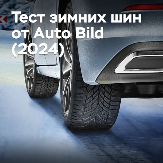 Тест зимних шин от Auto Bild (2024)