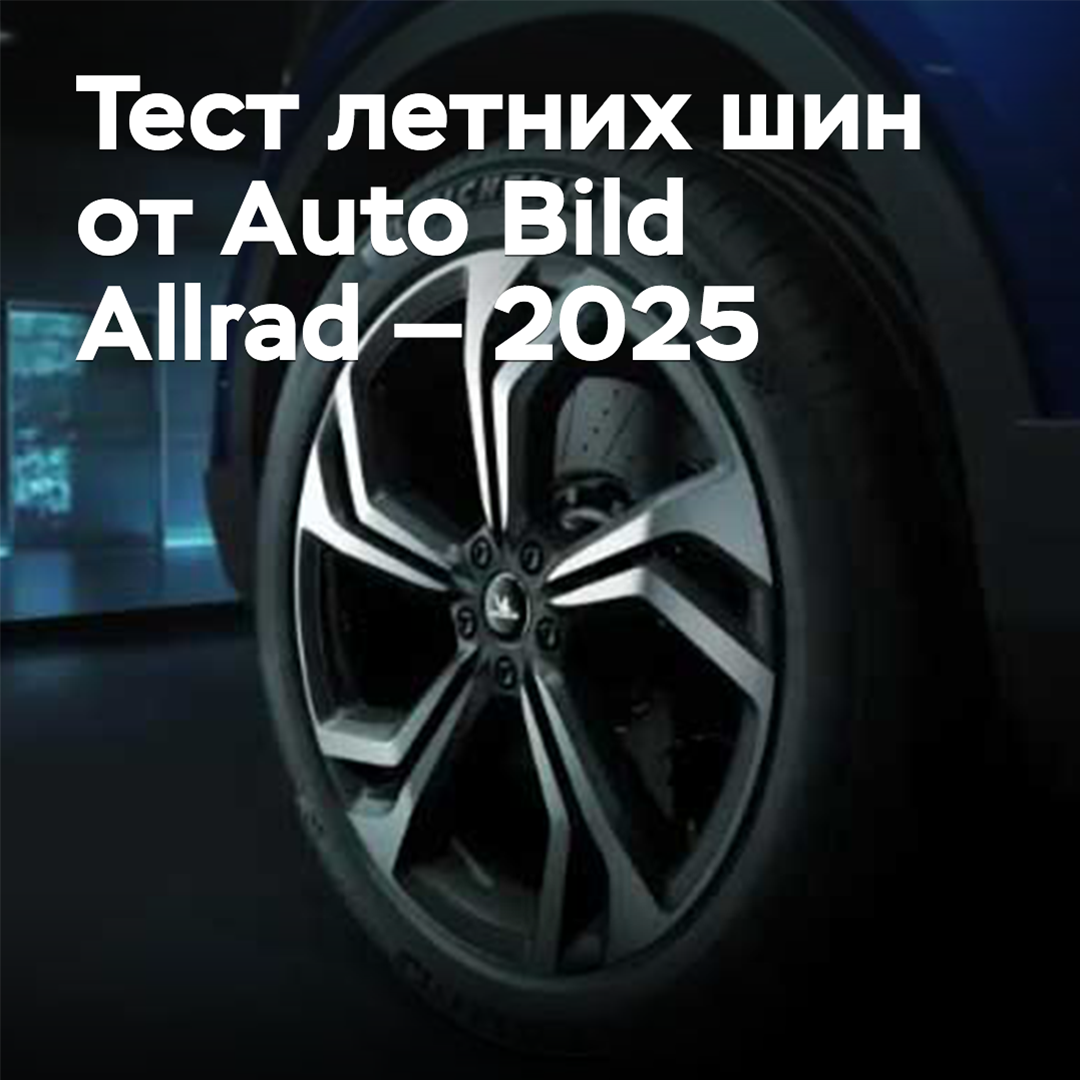Тест летних шин от Auto Bild Allrad — 2025
