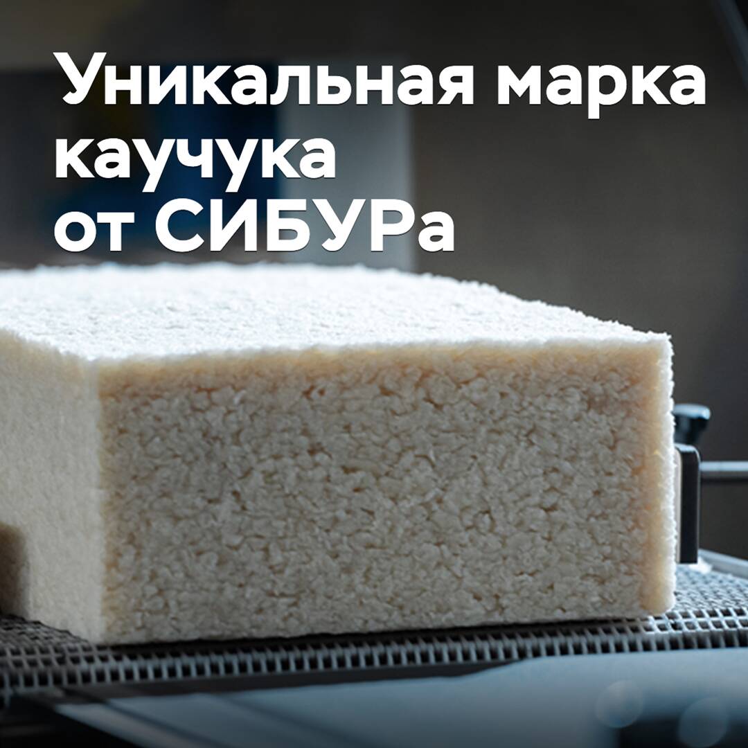 СИБУР разработал уникальную для России марку каучука