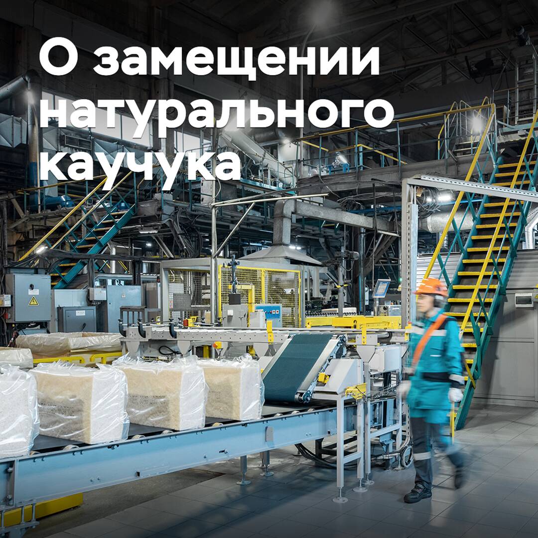 В СИБУРе рассказали о ходе замещения натурального каучука