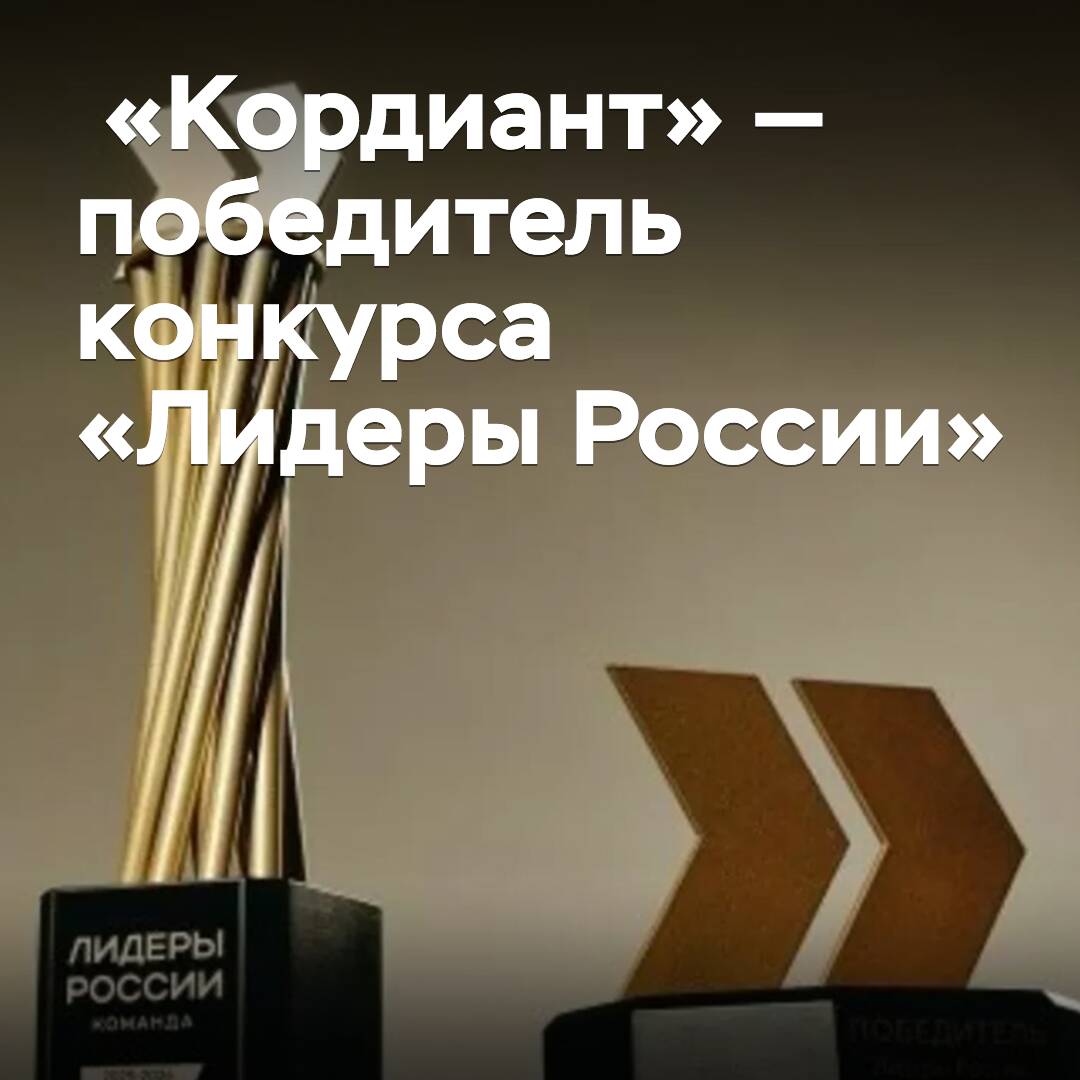 «Кордиант» — победитель конкурса «Лидеры России»