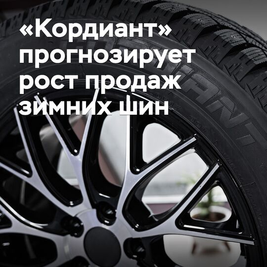 «Кордиант» прогнозирует рост продаж зимних шин